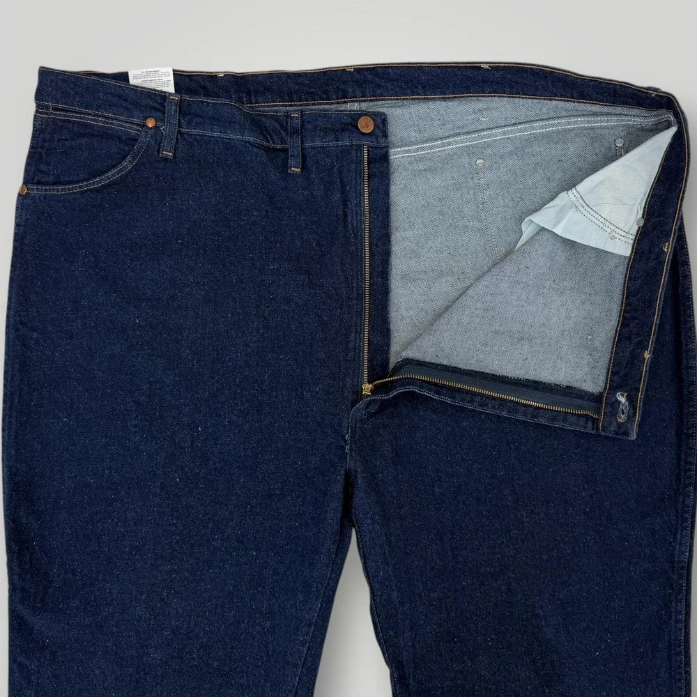 Wrangler opening zip creasing